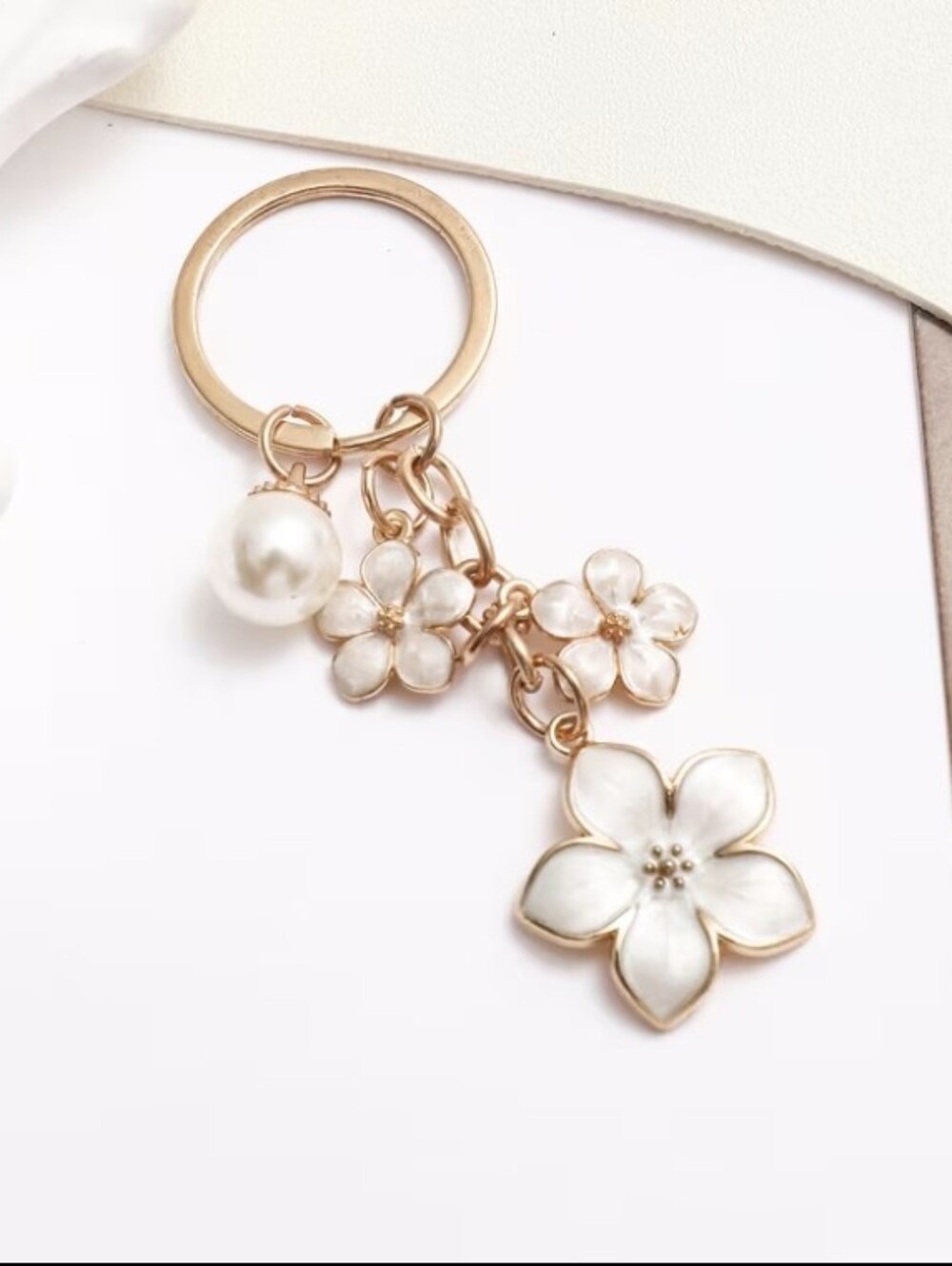Flower Bag Charm/ Keychain NEW